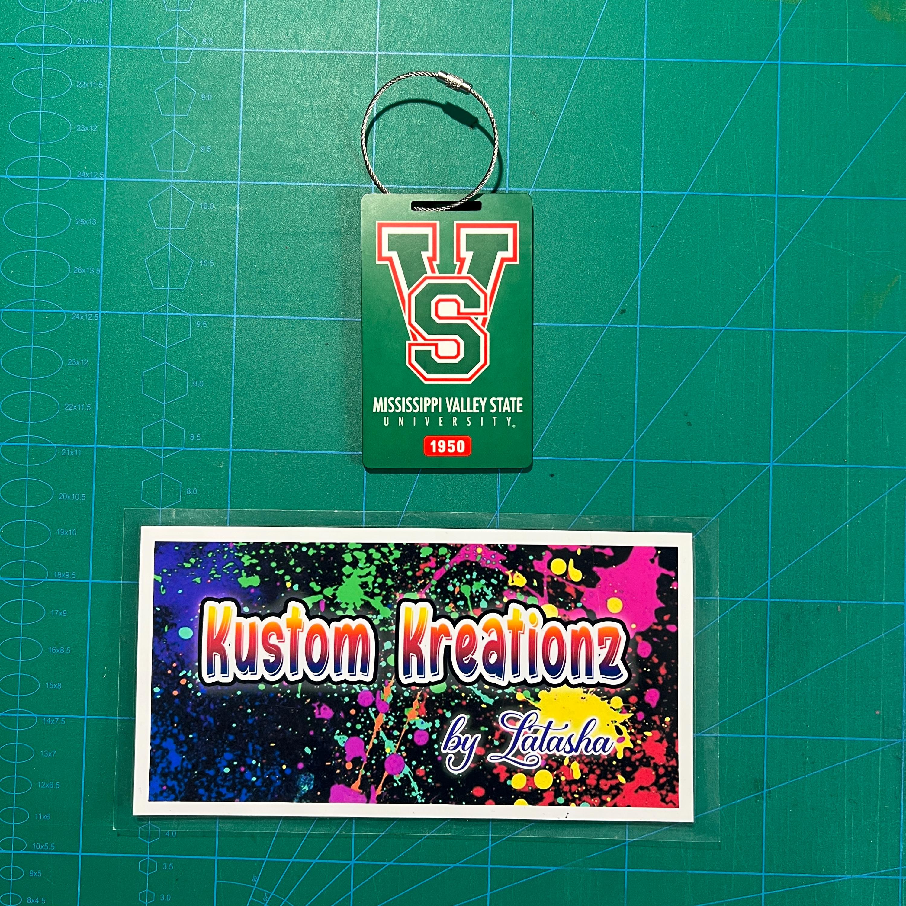Luggage Tag - MVSU Licensed Travel Bag Tag